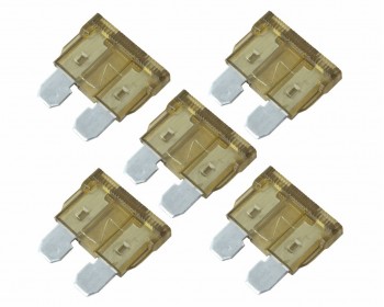 7.5 Amp Standard Blade Fuses (5 Per Pack)